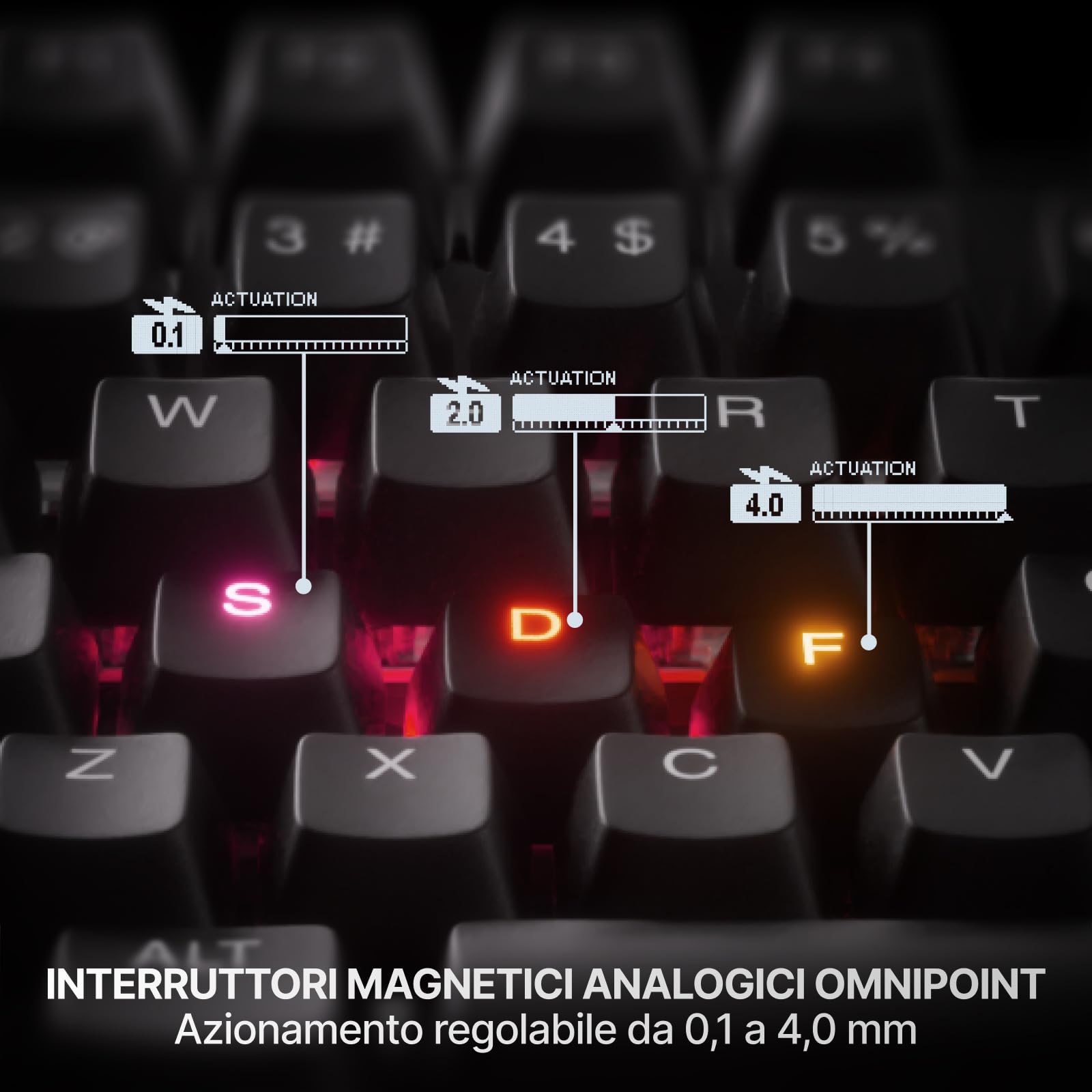 SteelSeries Apex Pro TKL Gen 3 tastiera gaming nera US QWERTY