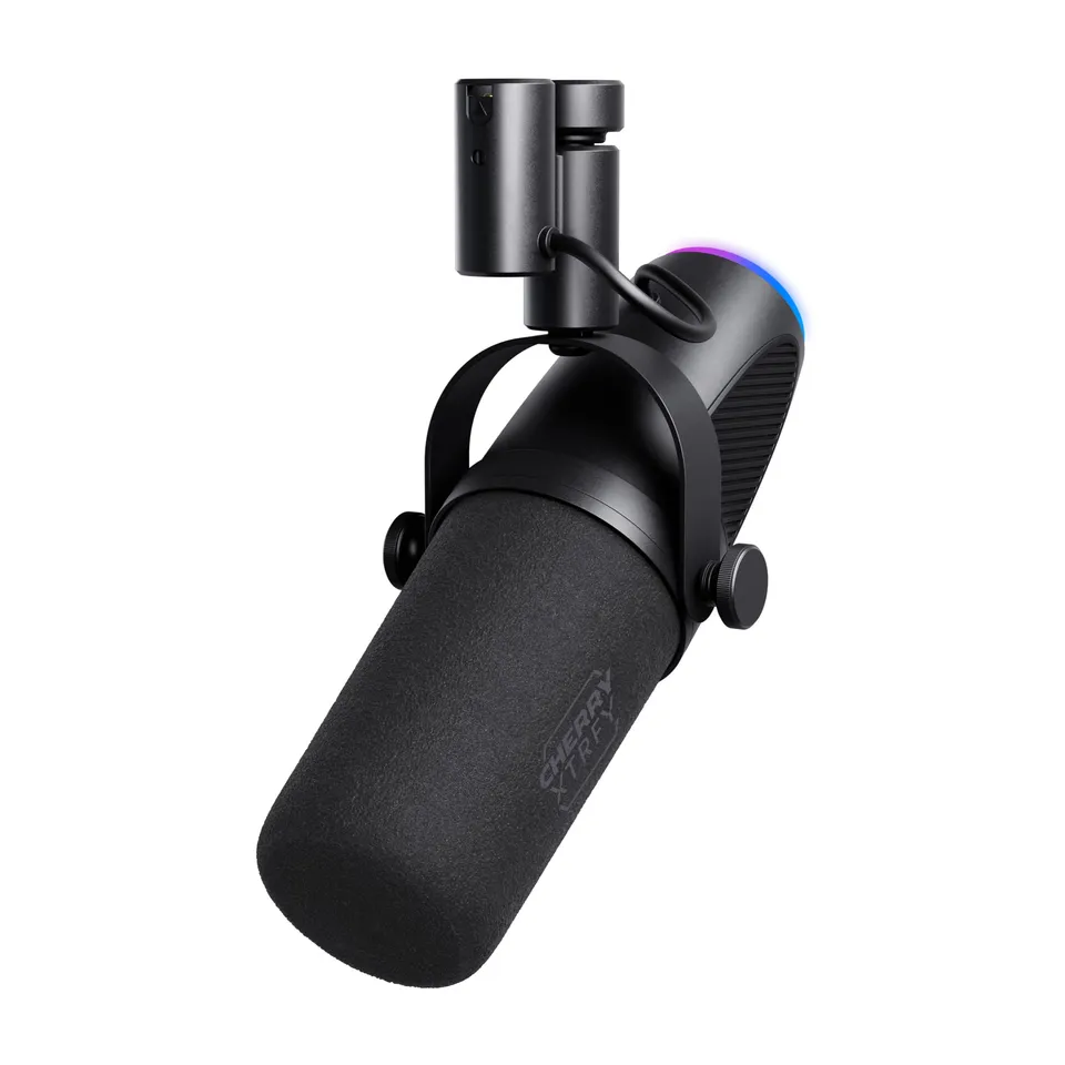 CHERRY XTRFY Ngale X Microfono USB XLR Nero Cardioide