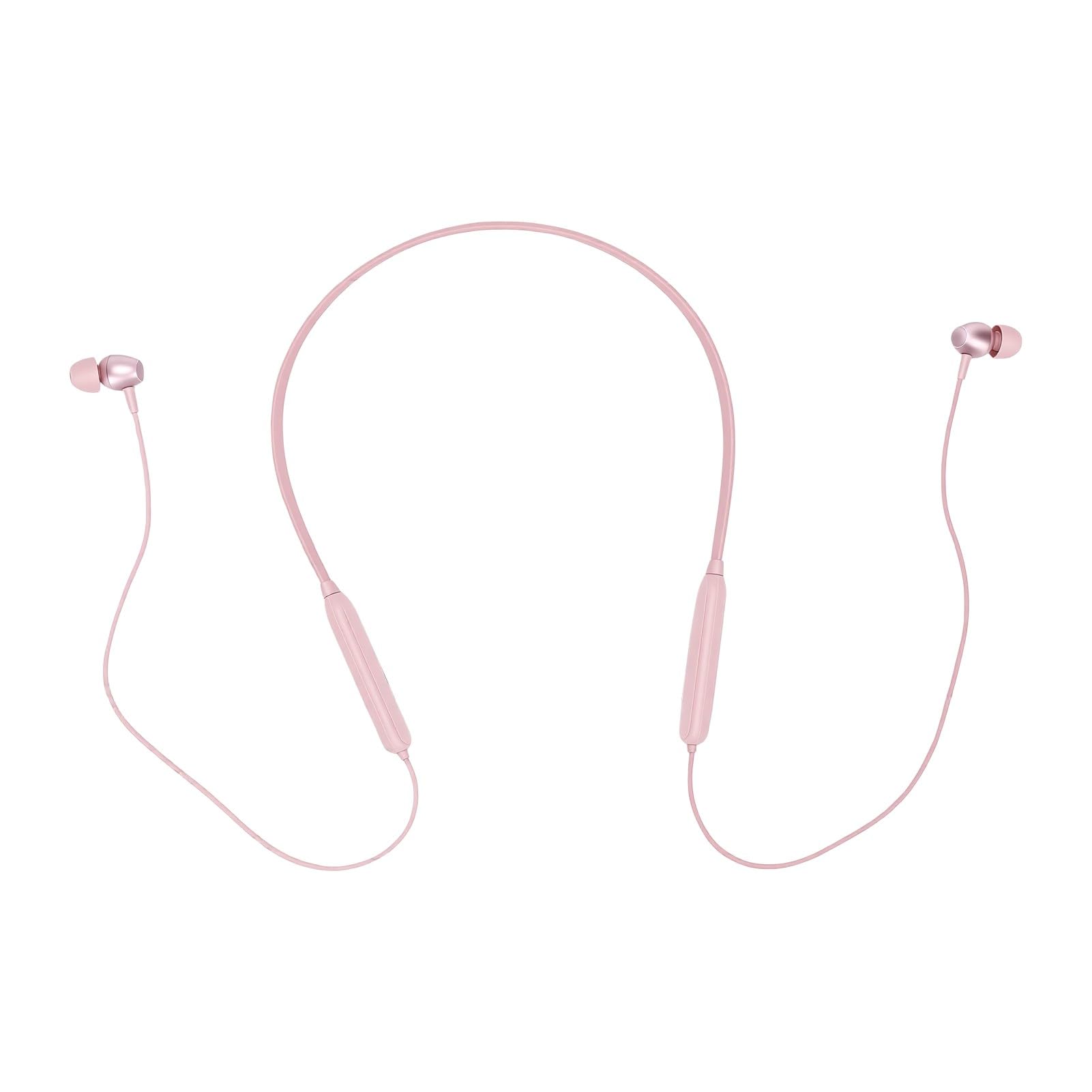 GOWENIC cuffie neckband wireless rosa magnetiche sport