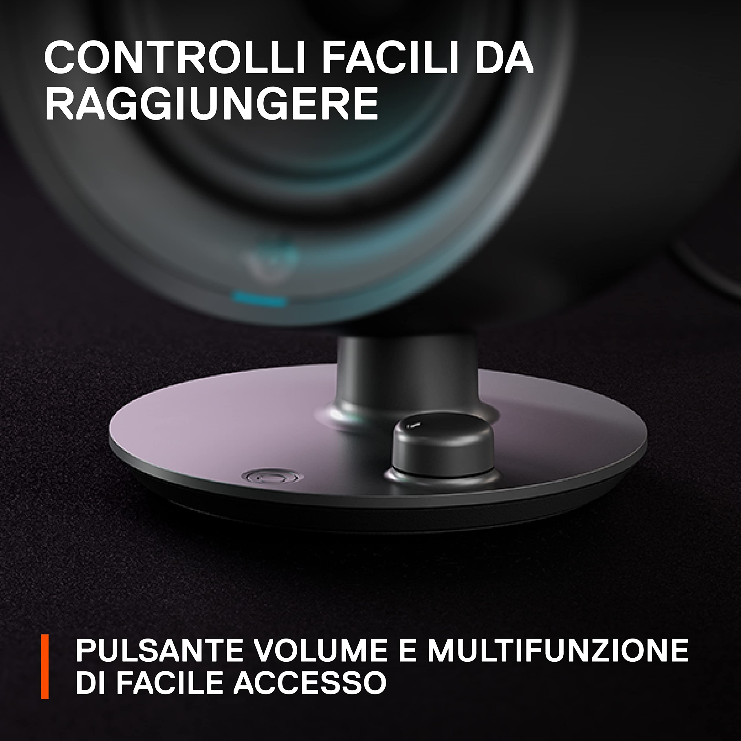 SteelSeries Arena 3 altoparlanti PC 2.0 Bluetooth neri