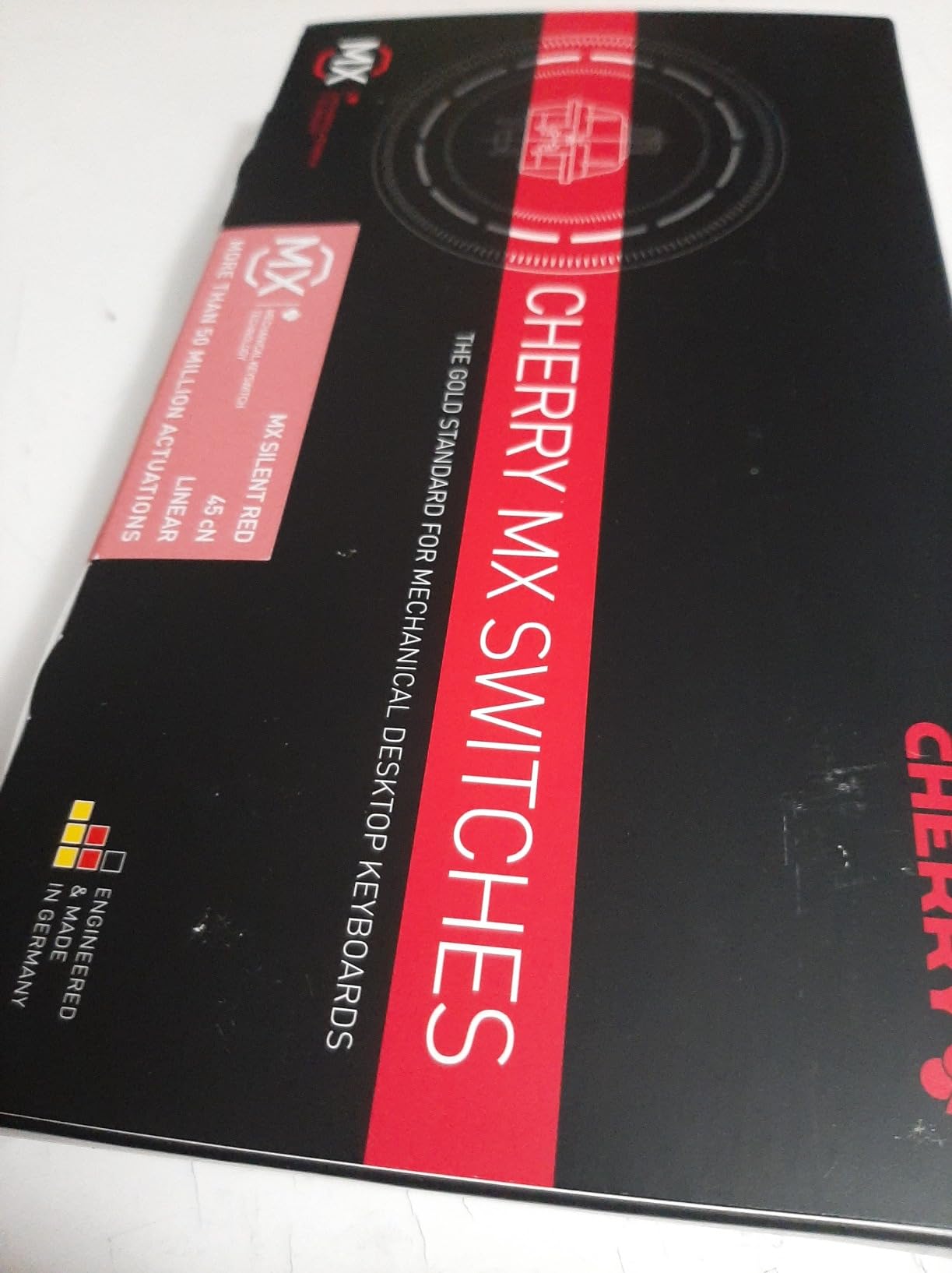 CHERRY XTRFY MX RGB Silent Red Switch Meccanici 23 Pezzi Lineari