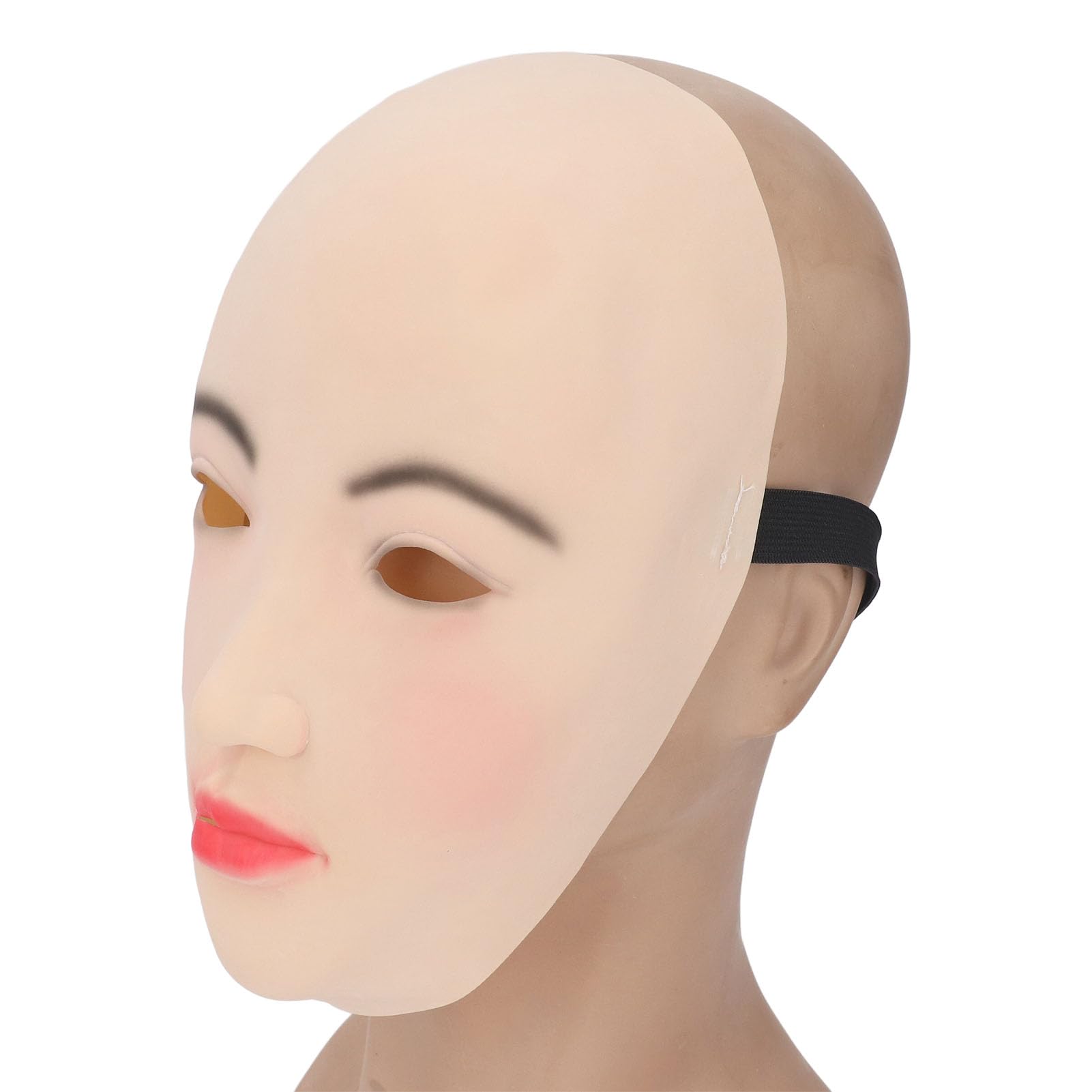Gowenic Maschera Lattice donna Halloween spaventosa 1 pezzo