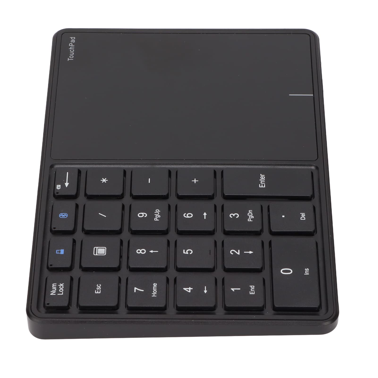 GOWENIC Tastierino Numerico Wireless 22 Tasti Touchpad Nero