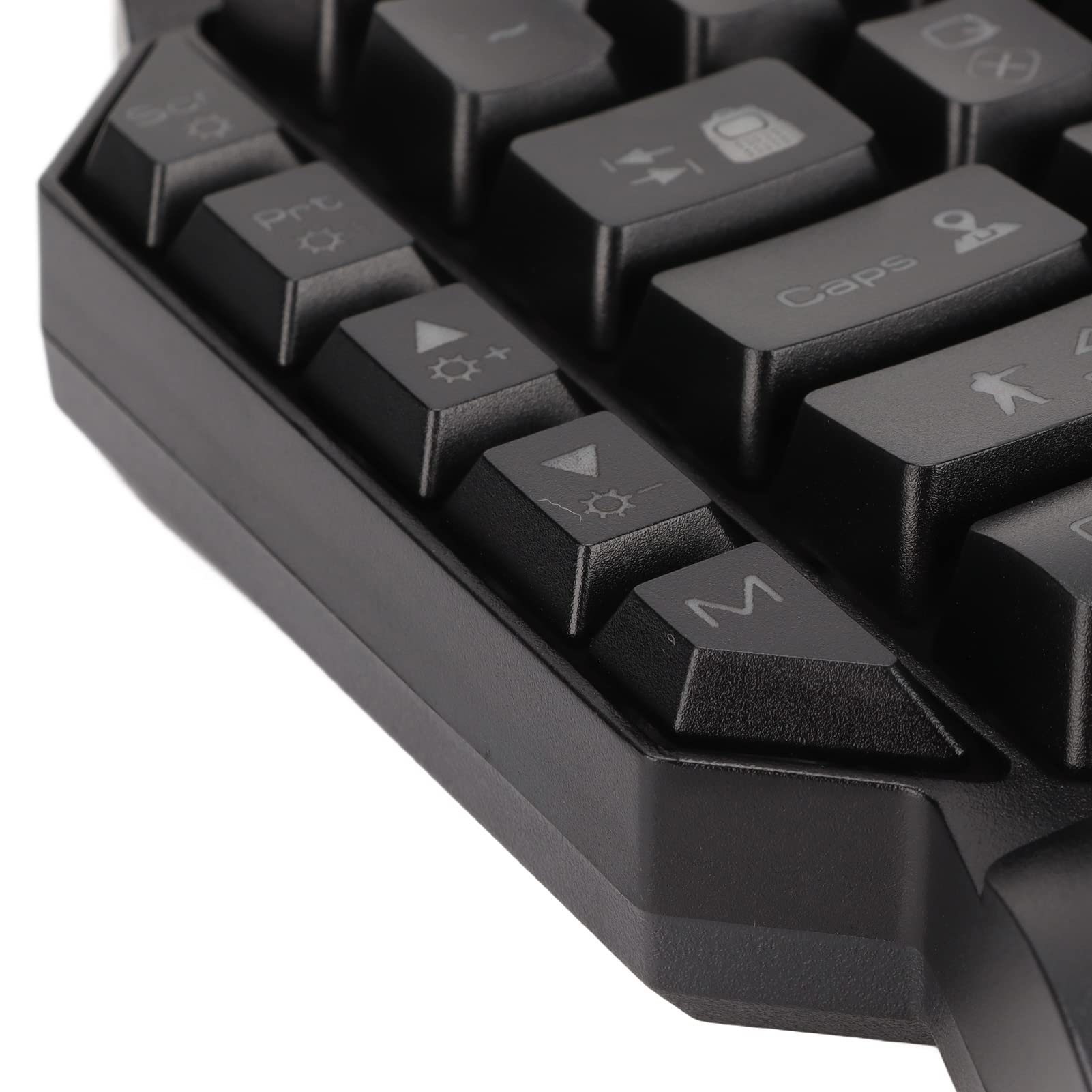 Gowenic Tastiera Gaming una Mano 39 Tasti USB con Poggiapolsi