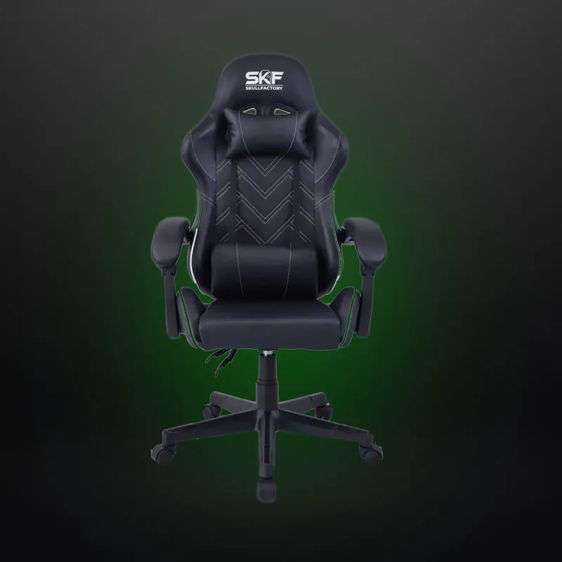 Skull Factory Forge sedia gaming PVC reclinabile con lombare