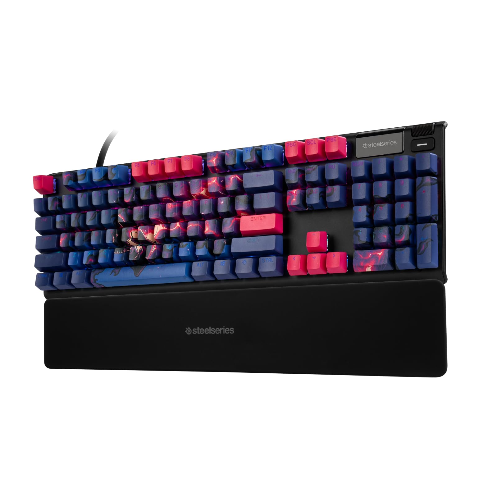SteelSeries copritasti gaming PBT pudding Titik Noda 104 tasti