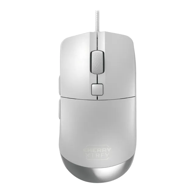 Cherry Xtrfy M50 Mouse Gaming Cablato Bianco 69 g