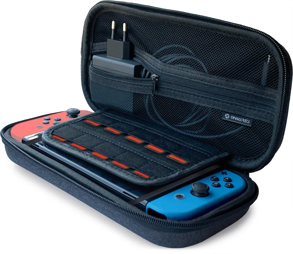 Oniverse custodia Switch/OLED/Lite grigia rigida antishock