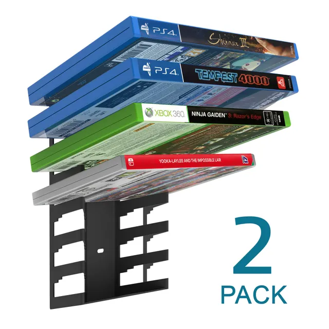 Monzlteck Controller Mount porta giochi muro 14 custodie ferro